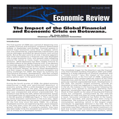2008 Q4: The Impact of the Global Financial and Economic Crisis on ...