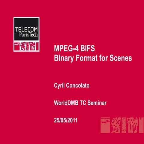 MPEG-4 BIFS Overview