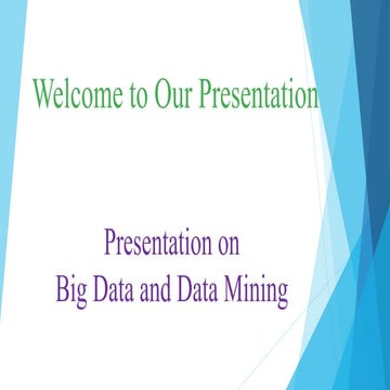 Big Data & Data Mining