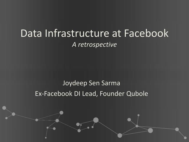 Facebook Retrospective - Big data-world-europe-2012