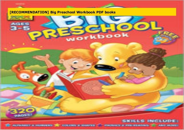 [BEST BOOKS] Big Preschool Workbook PDF books