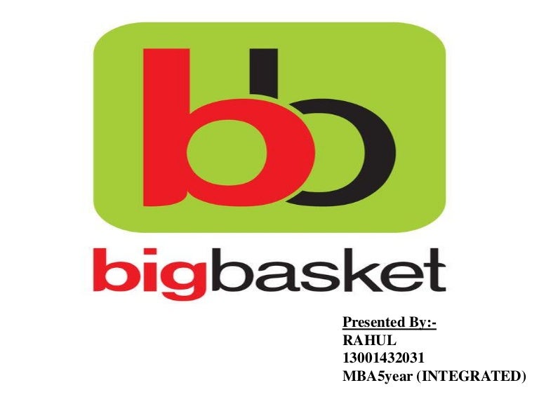 a presentation on Big basket