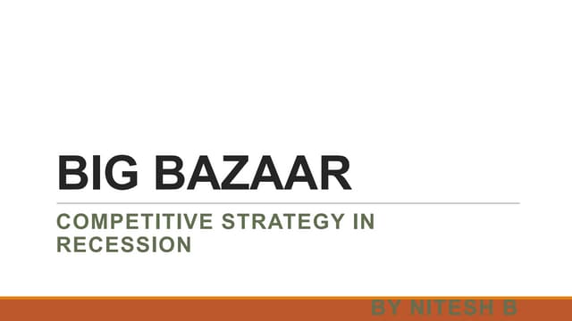 Big bazaar