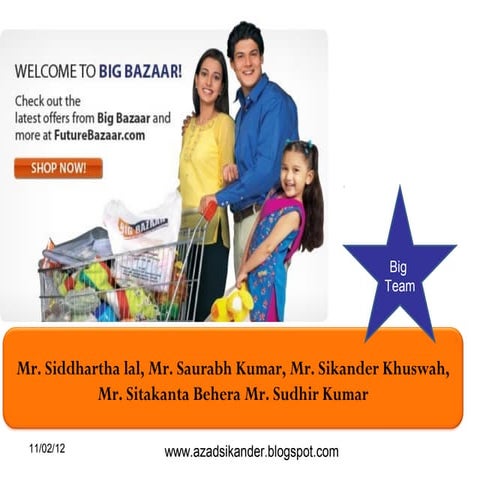 Big bazzar ppt