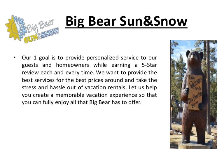 Big Bear Luxury Properties