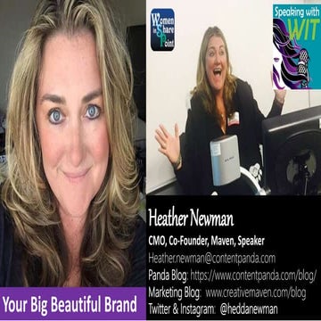 SPTechCon Women in SharePoint Luncheon - San Francisco 2016 - Your Big, Beaut...