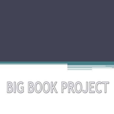 Big Book Project