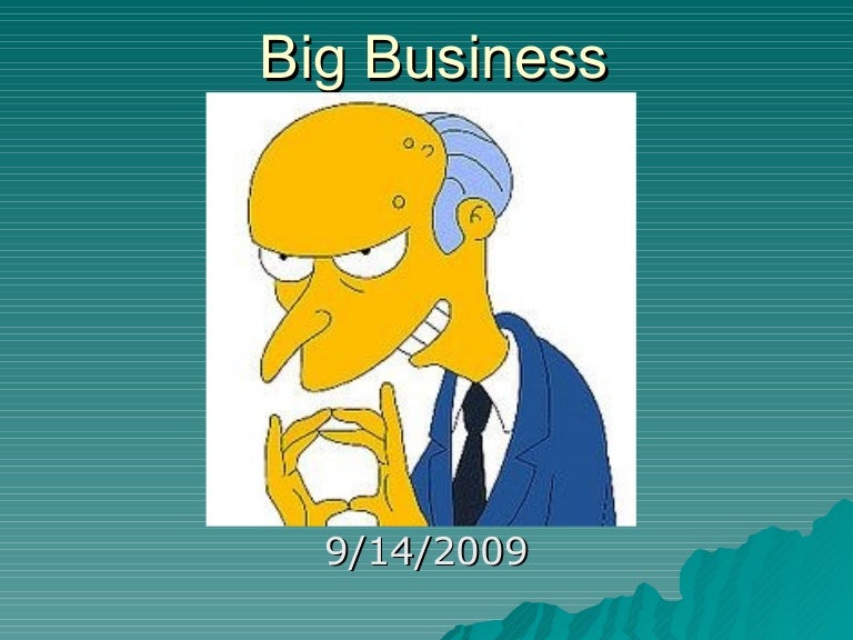 big business us history big business us history