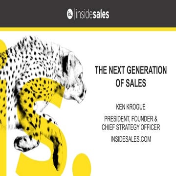 Big business expo 2015 - The Next Generation of Sales