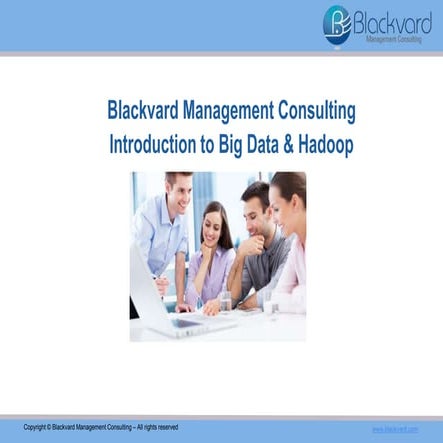 Introduction To Big Data & Hadoop