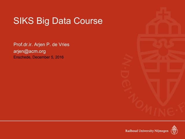 Bigdata processing with Spark