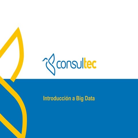 Big Data Introducción