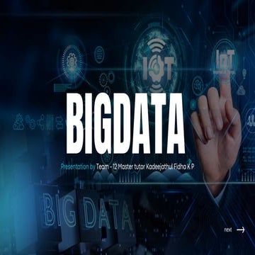 Detailed Presentation on BigData for beginners  2025