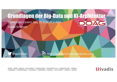 Fundamentals Big Data and AI Architecture