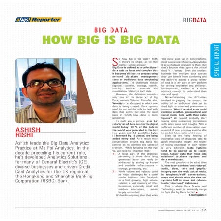 How BIG is Big Data