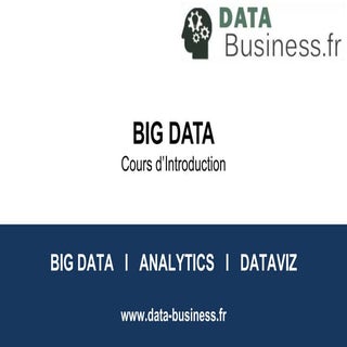 Big data - Cours d'introduction l D...