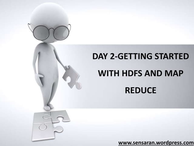 Big data  with HDFS and Mapreduce