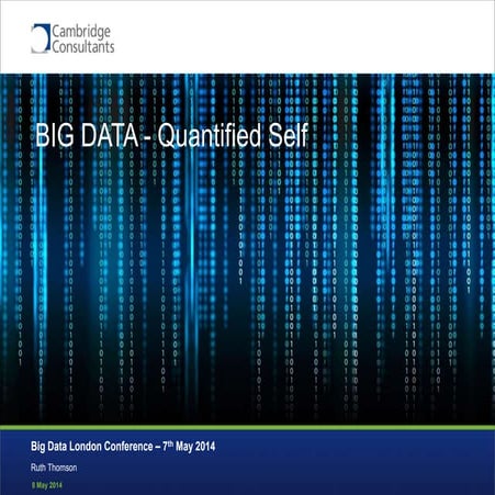 Big data - quantified self