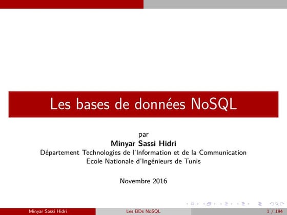 Technologies pour le Big Data