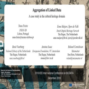 Aggregation of Linked Data A case study in the cultural heritage domain ...