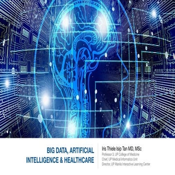 Big Data, Artificial Intelligence & Healthcare