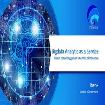 Bigdata analytic di indonesia   peluang dan tantangan