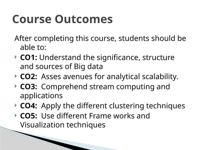 Foundations of Big Data: Concepts, Techniques, and Applications