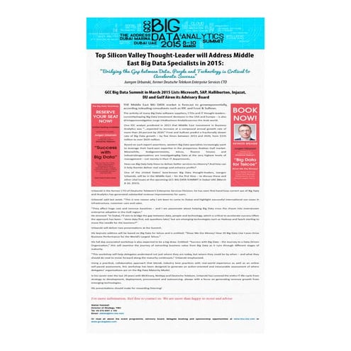 Big data & analytics summit dubai uae
