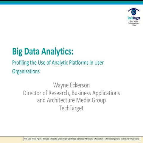 Big Data Analytics Webinar