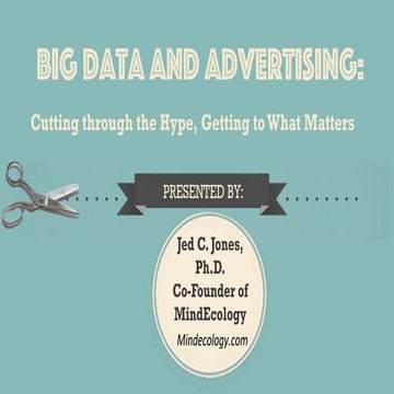 Big Data and Advertising
