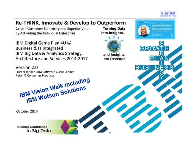 Big data and analytics ibm digital game plan short v2 nonconf