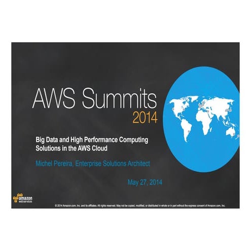 Big dataandhp cforawsbrasilsummit