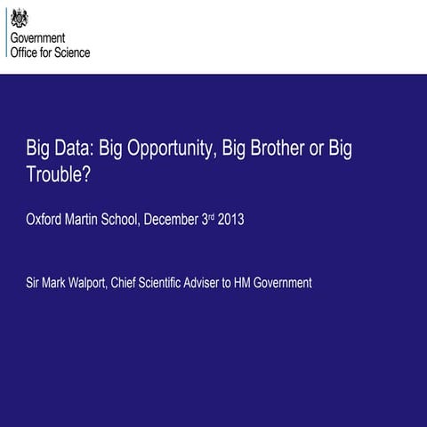 Making sense of big data