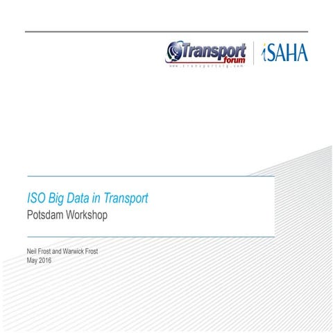 Big data and public transport