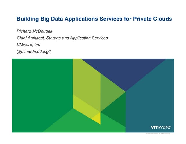 Building Big Data Applications