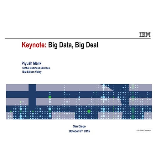Big Data,  Big Deal