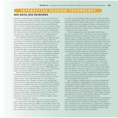 Case study "Big Data Big Rewards" ID 140 BUP | PDF
