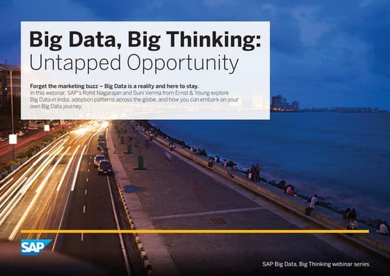 Big Data, Big Thinking: Untapped Opportunities