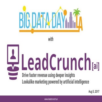 Big Data Day: How AI is Transforming B2B Sales and Marketing