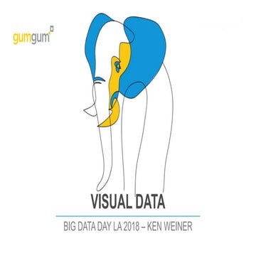 Data Con LA 2018 Keynote - Visual Data by Ken Weiner