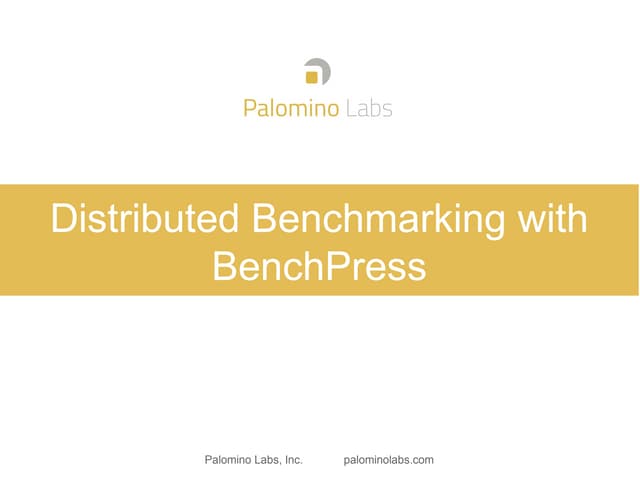 Big Data DC - BenchPress