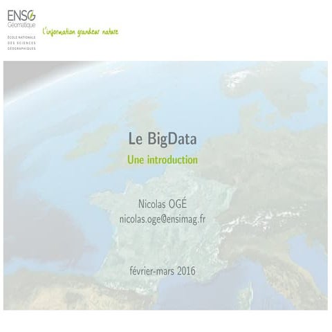 Big Data : Une Introduction