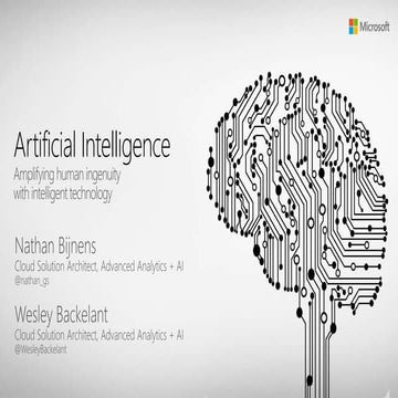 Big Data Expo '18 - Microsoft AI