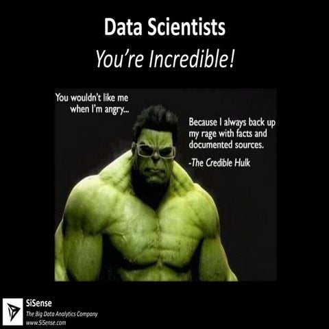 Big Data can be fun!