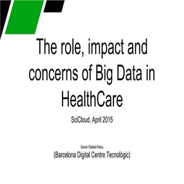 Big data in healthcare