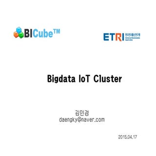 Bigdata IoT Cluster