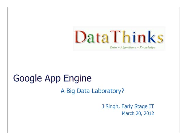 Big Data Laboratory