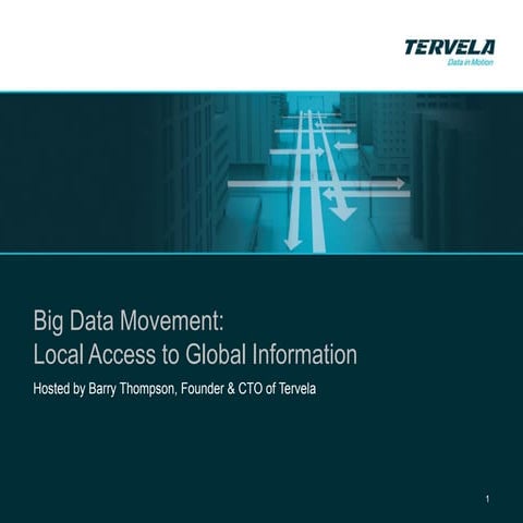 Big data movement webcast