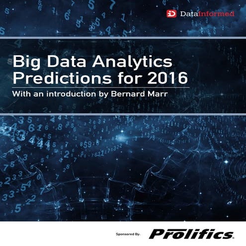 Big Data Predictions ebook