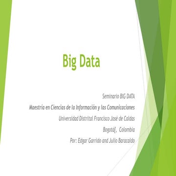 Big data presentación